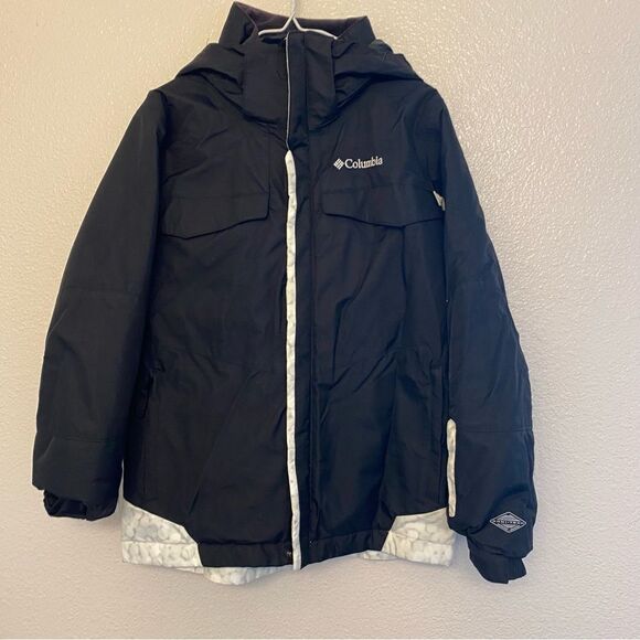 Columbia Omni tech heat interchange outgrow waterproof hooded jacket shell M - Picture 1 of 12